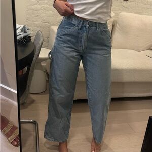 Vintage Light Blue Straight Leg Women's Jeans